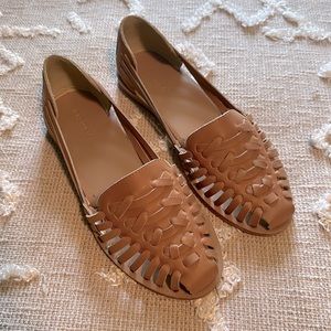 EUC - Worn Once! Nisolo Women’s Huarache Sandal, 8.5 Almond